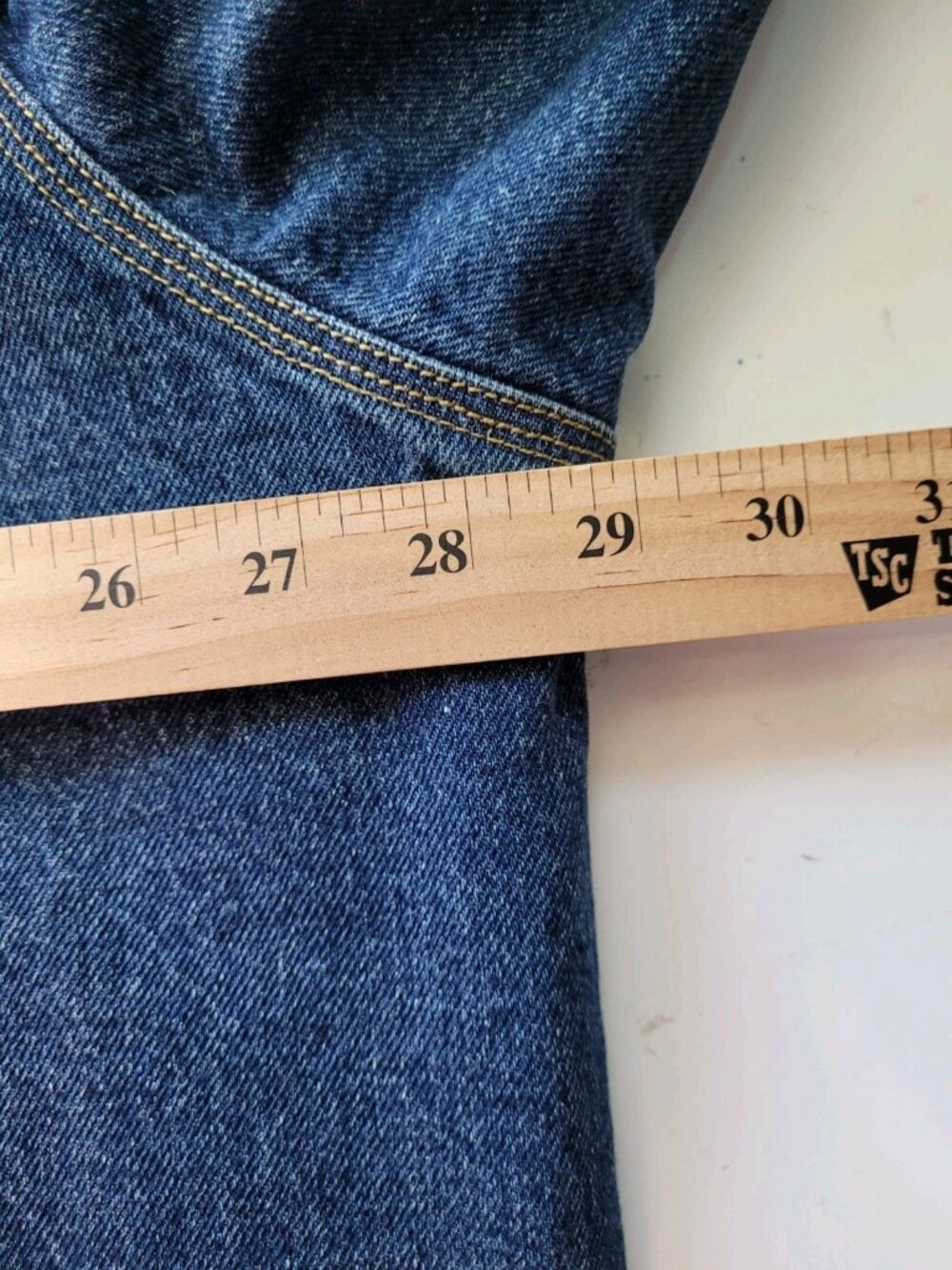 Vintage LEE Denim Workwear Jacket Sz XXL Full Zip Drawstring Hood Flannel Lined - Picture 4 of 16